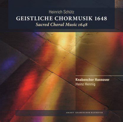 Photo No.1 of Schütz: Sacred Choral Music 1648