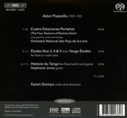 Photo No.2 of Astor Piazzolla: Trilogy