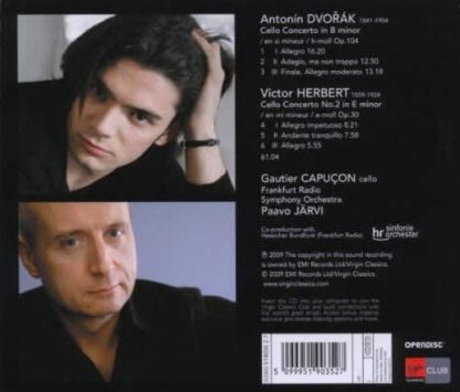 Photo No.2 of Antonin Dvorák & Victor Herbert: Cello Concertos