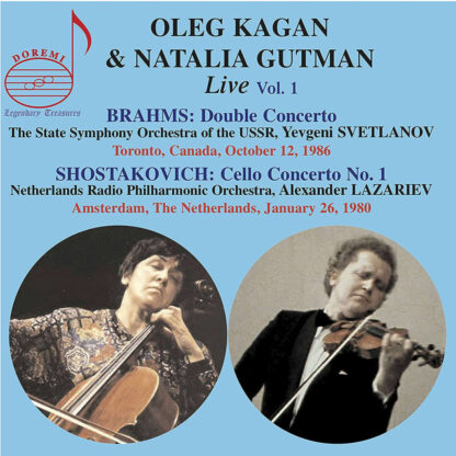Photo No.1 of Oleg Kagan & Natalia Gutman - Live Vol. 1