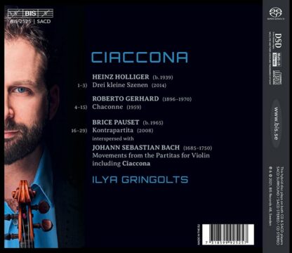 Photo No.2 of Ciaccona - Ilya Gringolts (violin)