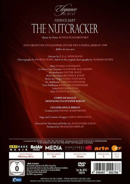 Photo No.2 of Tchaikovsky: The Nutcracker - The Art of Patrice Bart