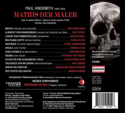 Photo No.2 of Paul Hindemith: Mathis der Maler