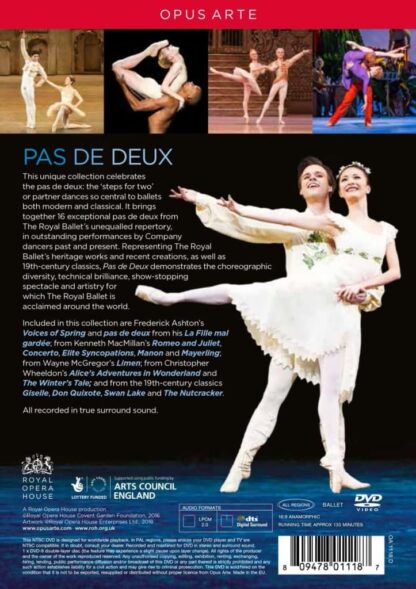 Photo No.2 of The Royal Ballet: Pas de deux (DVD)