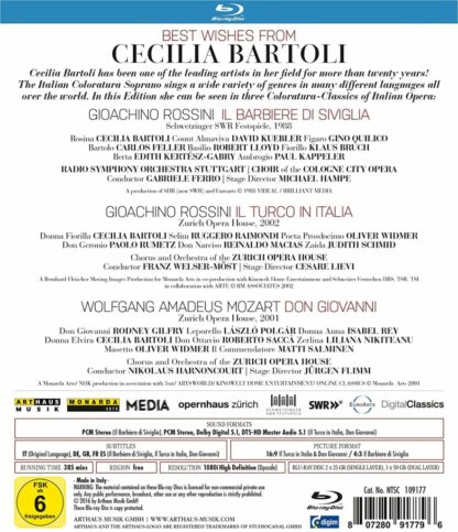 Photo No.2 of Best Wishes From Cecilia Bartoli (3 Operas)