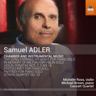 Photo No.1 of Samuel Adler: Chamber and Instrumental Music