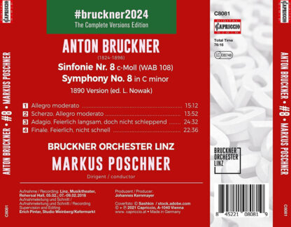 Photo No.2 of Anton Bruckner: Symphony No. 8 in C minor
