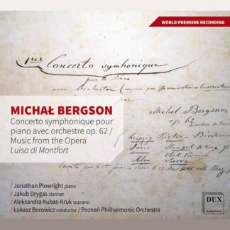 Photo No.1 of Michal Bergson: Orchestral Works