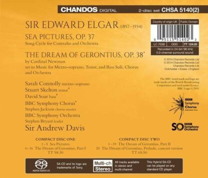 Photo No.2 of Edward Elgar: The Dream of Gerontius & Sea Pictures