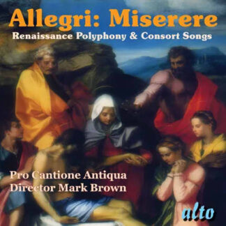 Photo No.1 of Allegri: Miserere & Renaissance Polyphony & Consort Songs