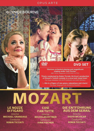 Photo No.1 of Mozart: Cosi fan tutte, Die Entfuhrung aus dem Serail, Le nozze di Figaro