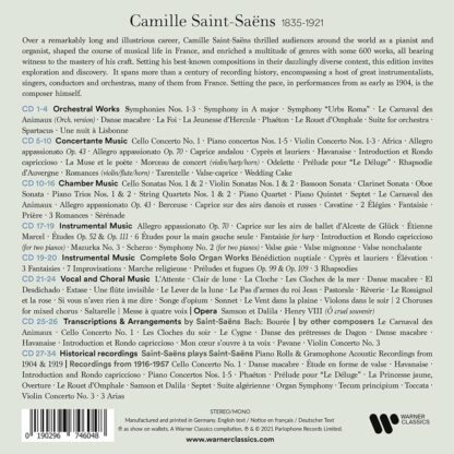Photo No.2 of Camille Saint-Saëns Edition