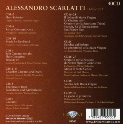 Photo No.2 of Alessandro Scarlatti Collection