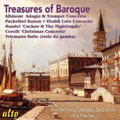 Photo No.1 of Treasures of Baroque Albinoni – Pachelbel- Handel- Corelli- Vivaldi- Telemann
