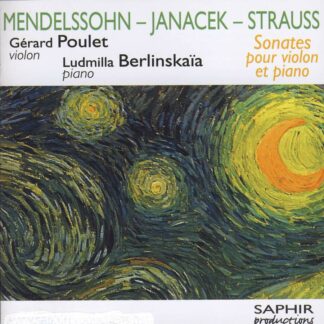 Photo No.1 of Mendelssohn, Janacek, Strauss R.: Violin Sonatas