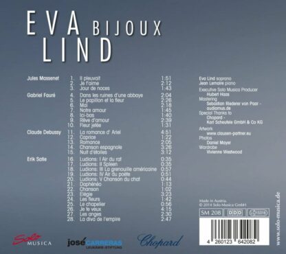 Photo No.2 of Eva Lind - Bijoux (French Songs)