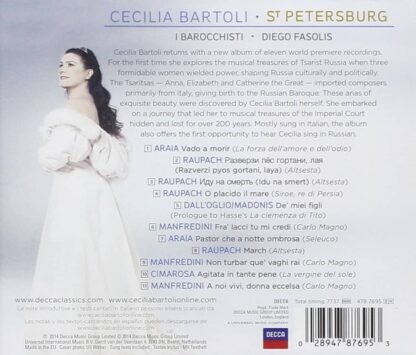Photo No.2 of Cecilia Bartoli - St Petersburg