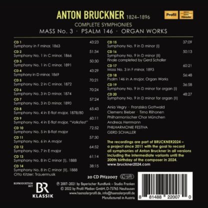 Photo No.2 of Anton Bruckner: Complete Symphonies