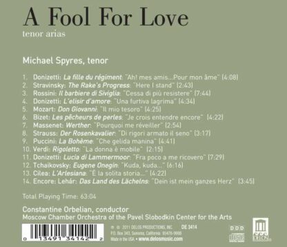 Photo No.2 of Michael Spyres - A Fool For Love