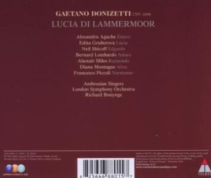 Photo No.2 of Gaetano Donizetti: Lucia di Lammermoor