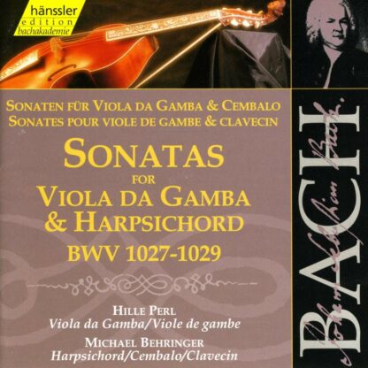 Photo No.1 of Bach, J S: Viola da Gamba Sonatas Nos. 1-3, BWV1027-1029