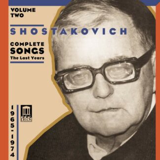 Photo No.1 of Dmitri Shostakovich Complete Songs - The Last Years Vol. 2