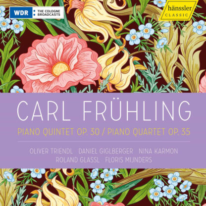 Photo No.1 of Carl Frühling: Piano Quintet & Piano Quartet