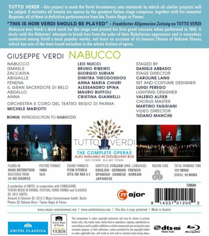 Photo No.2 of Giuseppe Verdi: Nabucco