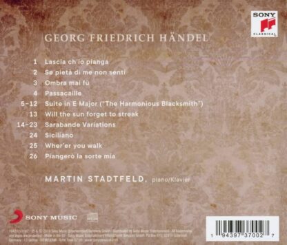 Photo No.2 of Martin Stadtfeld - Händel Variations