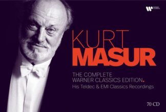 Photo No.1 of Kurt Masur - The Complete Warner Classics Edition (Teldec & EMI Recordings)