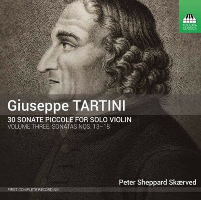 Photo No.1 of Giuseppe Tartini: 30 Sonate piccole for Solo Violin Vol. 3: Sonatas Nos. 13–18