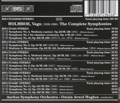 Photo No.2 of Vagn Holmboe: Complete Symphonies