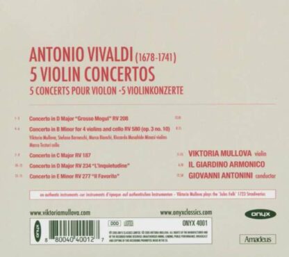 Photo No.2 of Antonio Vivaldi: Violin Concertos