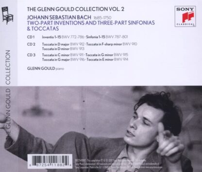 Photo No.2 of Glenn Gould plays Bach Vol. 2: Two-Part Inventions & Three-Part Sinfonias & Toccatas