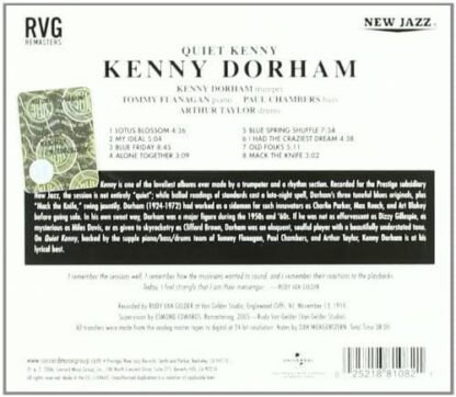 Photo No.2 of Kenny Dorham: Quiet Kenny