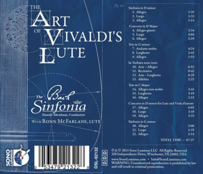 Photo No.2 of The Art of Vivaldi's Lute
