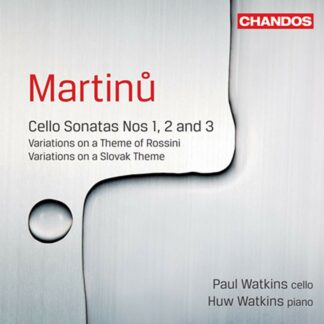 Photo No.1 of Bohuslav Martinu: Cello Sonatas Nos. 1, 2 & 3
