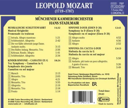Photo No.2 of Leopold Mozart - Toy Symphony
