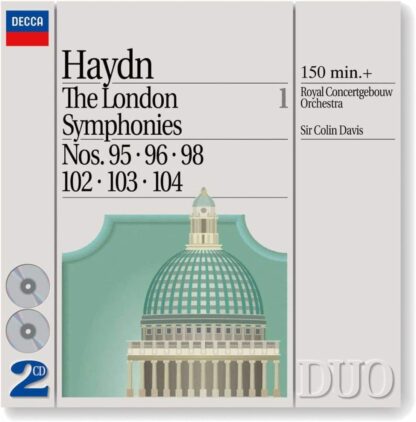 Photo No.1 of Joseph Haydn: The London Symphonies Vol. 1