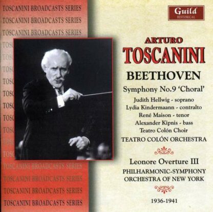 Photo No.1 of Ludwig van Beethoven: Symphony No. 9 - Arturo Toscanini