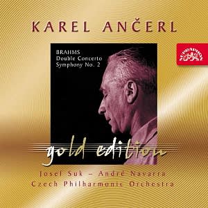 Photo No.1 of Karel Ancerl Gold Edition Vol. 31 - Brahms: Double Concerto, Symphony No. 2