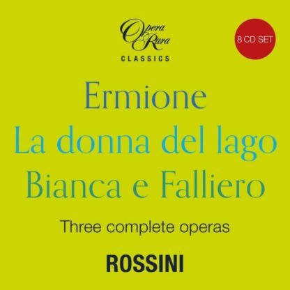 Photo No.1 of Gioacchino Rossini: Ermione - La donna del lago - Bianca e Falliero