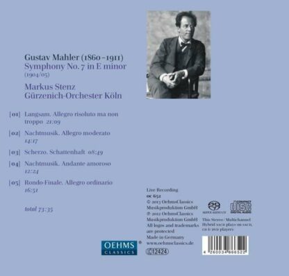 Photo No.2 of Gustav Mahler: Symphony No. 7