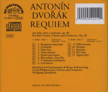 Photo No.2 of Antonin Dvorak: Requiem op. 89