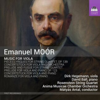 Photo No.1 of Emánuel Moór: Music For Viola
