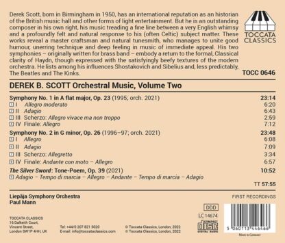Photo No.2 of Derek B. Scott: Orchestral Music, Vol. 2