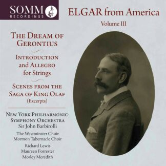 Photo No.1 of Edward Elgar: Elgar From America, Vol. 3