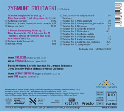 Photo No.2 of Stojowski: Piano Concertos Nos. 1 & 2