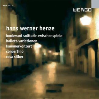 Photo No.1 of Hans Werner Henze - Boulevard Solitude & other Orchestral Works