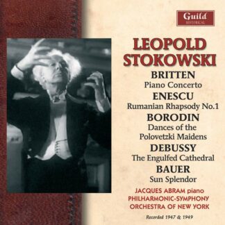 Photo No.1 of Leopold Stokowski conducts works by Britten, Enescu, Borodin, Debussy & Bauer